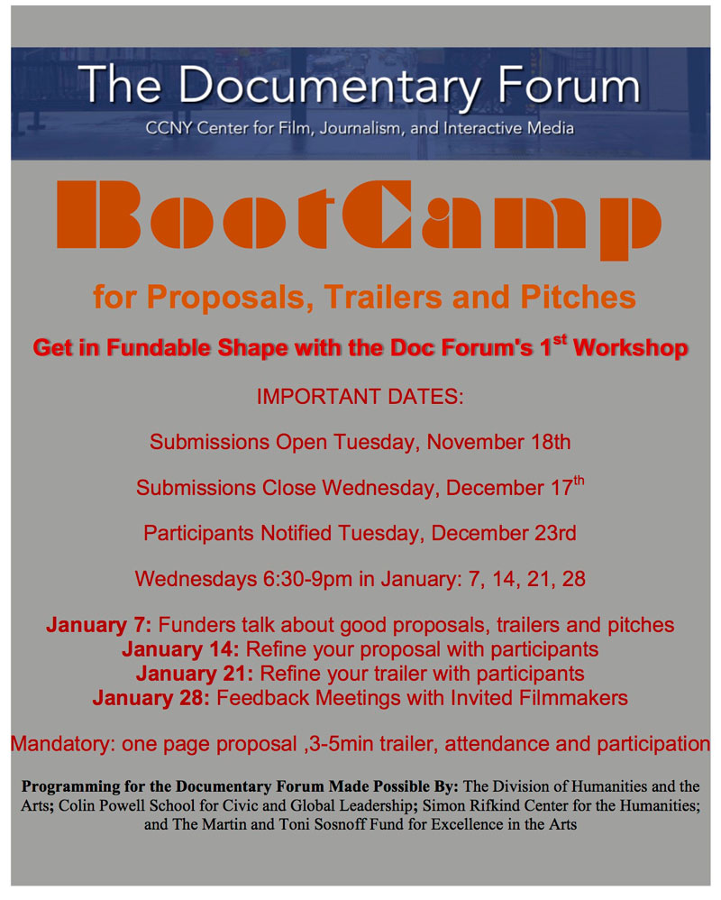 Boot Camp Announcement